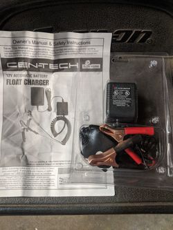 Battery float charger