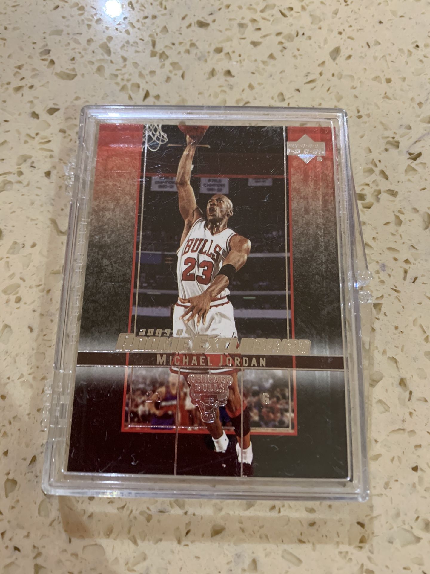 Michael Jordan collectible card