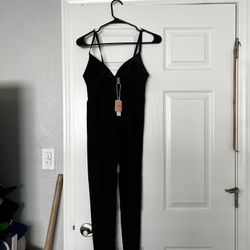 Black Jumpsuit Size Medium 