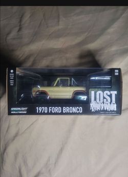 Greenlight Lost TV Series 1970 Ford Bronco Diecast Model Limited Edition 1:24