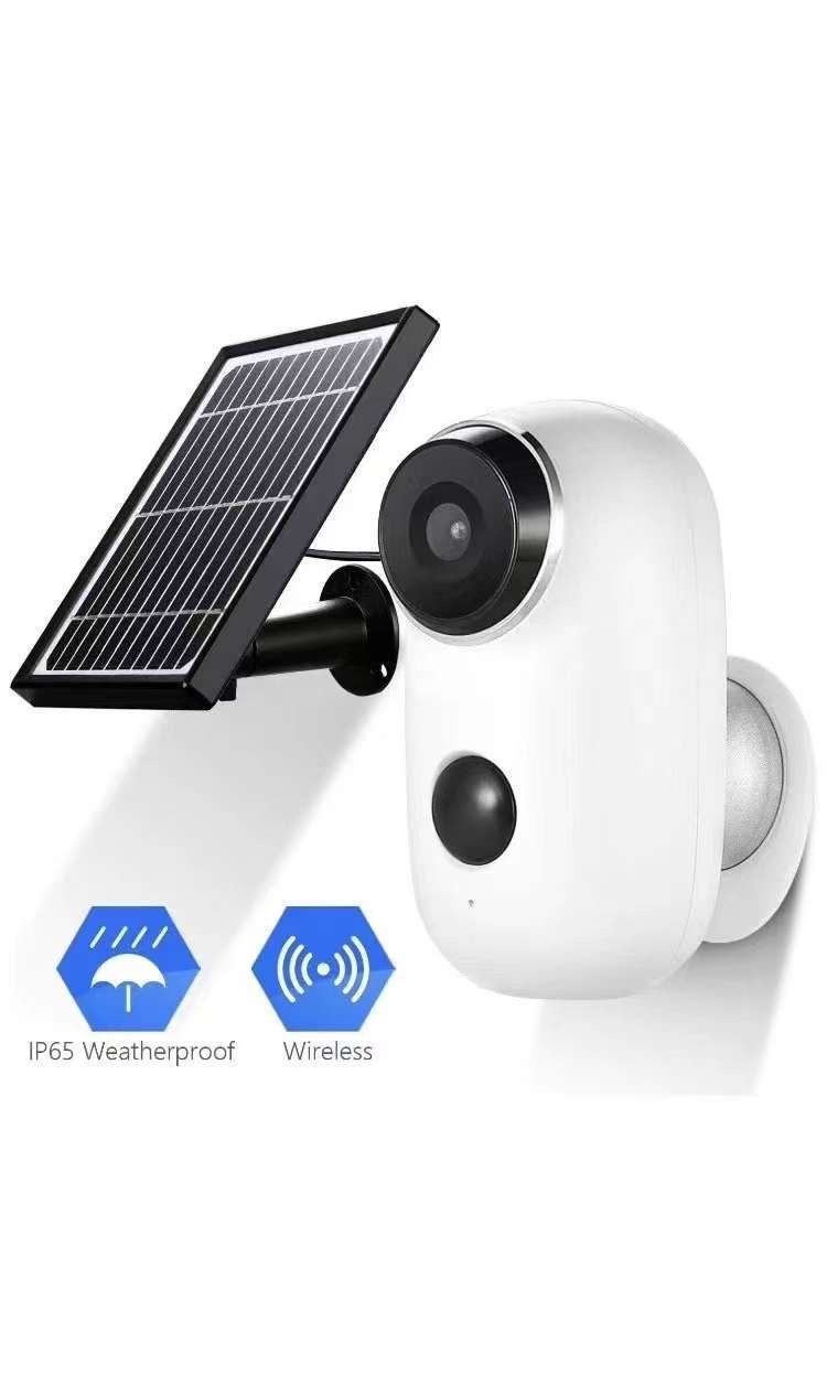 Battery Security Camera Wireless Solar Powered IP Camera Outdoor