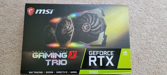 MSI RTX 2080 Gaming X Trio