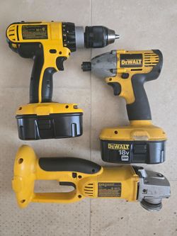 Dewalt 18v Cordless Tools (Sold The Circular Saw)