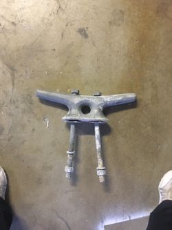 Heavy Aluminum Dock Tie for boat dock or decoration