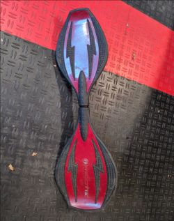 Red ripstick skateboard!