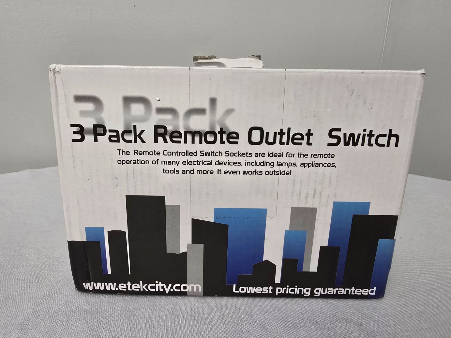 Etekcity 3 Pack Remote Outlet Switch With Remote BH9936