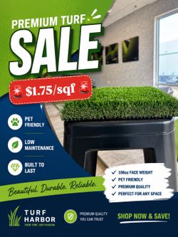🚨New Premium Turf on sale $1.75/sqf | Zacate Artificial | 106oz 🚨