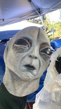 Alien Full Head Latex Halloween Mask