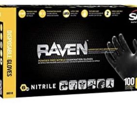 Raven Powder Free Nitrile Gloves