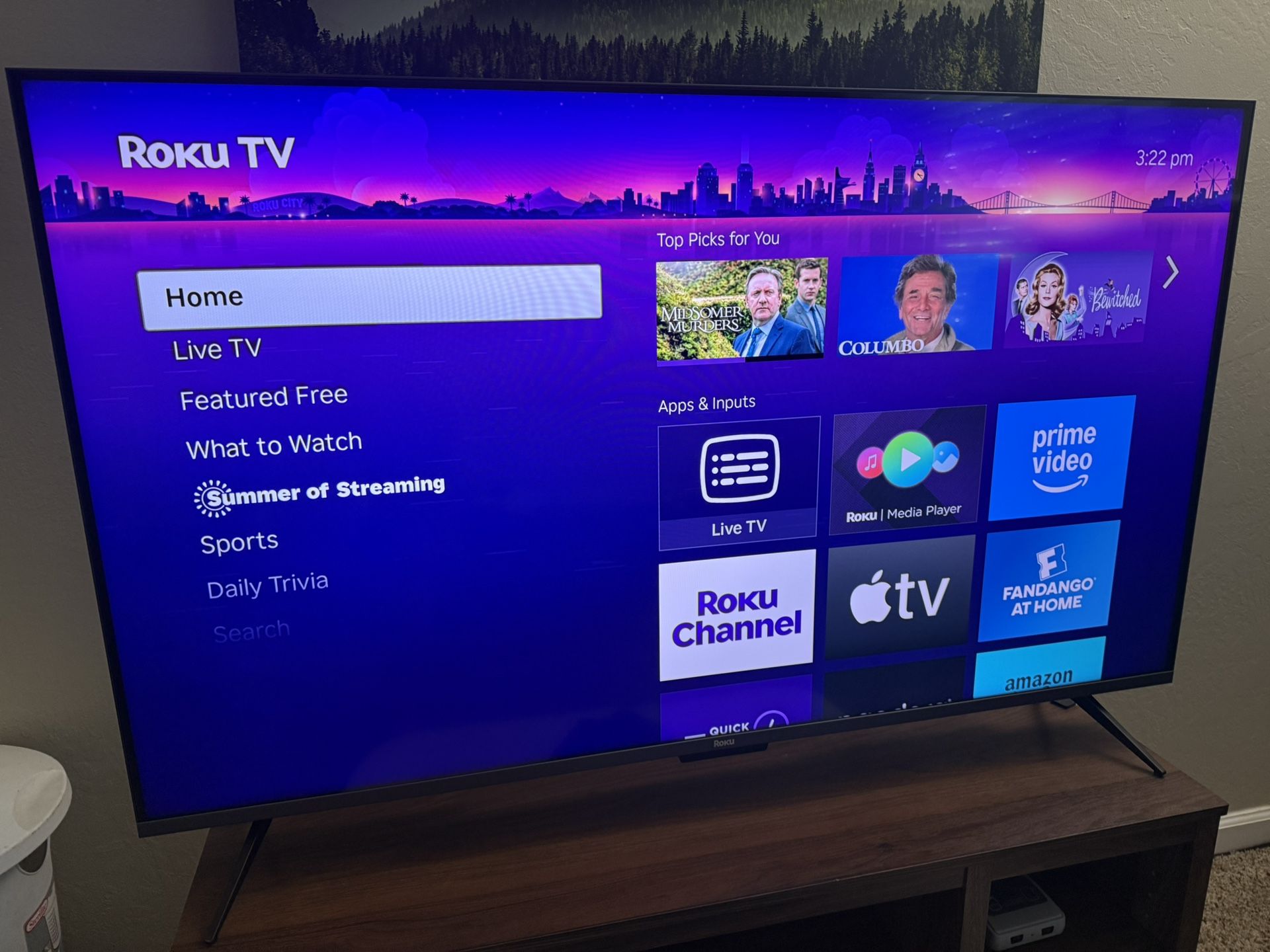 Roku Plus Series 55 Inch 4K QLED Smart TV
