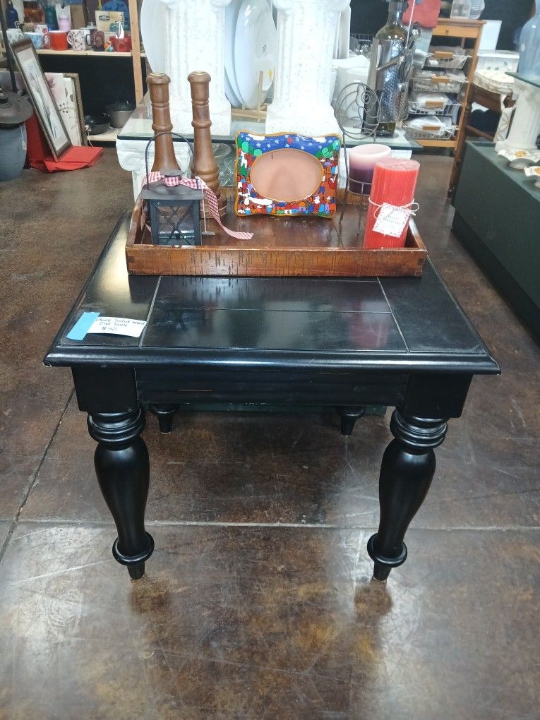 Black Side Tables