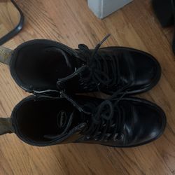 Dr Marten boots vegan leather 