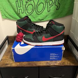 Nike SB Dunk High RESN Size 9.5 Og All (READ DESCRIPTION)