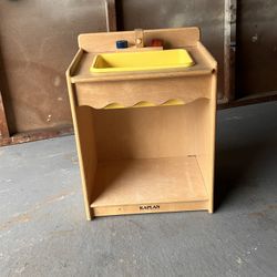 Wooden Toy Sink 