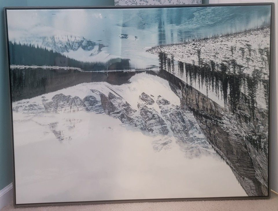 beautiful large 41 × 31 inch wall art. (MUST SELL TODAY)