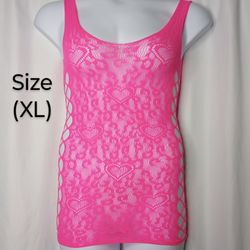 Seamless Fishnet Cut Out Dresses Plus Size (XL) $5/Each