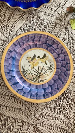 Art of chokin reproduction plate plate