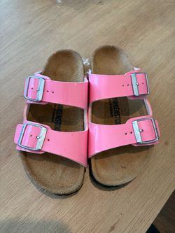 Little Girls Pink Birkenstocks