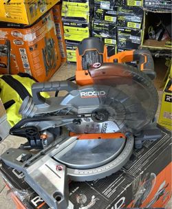 RIDGID 10 in. Dual Bevel Compound Miter Saw