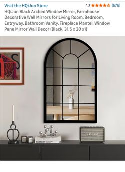 2 Farmhouse Arched Mirrors