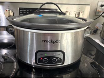 Crockpot 6 Qt Slow Cooker with timer