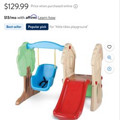 Swing And Slide For Toddlers