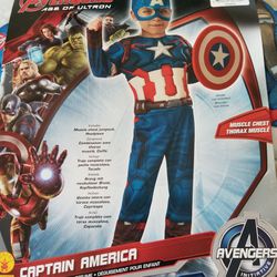 Brand new toddlers Halloween costume "captain America"