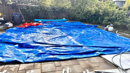 Outdoor Tarp  30x40ft