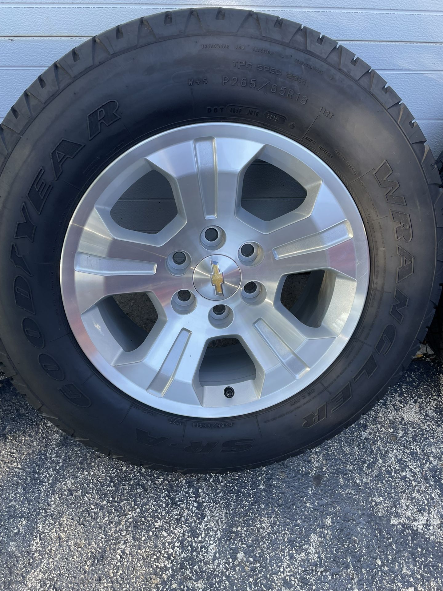 2015 To 2020 Chevy Suburban Tahoe Six Lug Rims Tires for Sale in Tinley ...