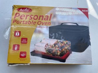 Aotto Portable Oven Personal Food Warmer - 110V Portable Mini Microwave Electric