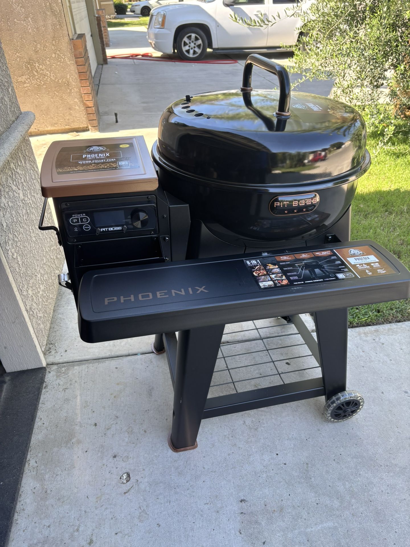 Pitboss Kettle Pellet Or Charcoal Grill 360$