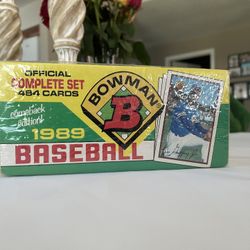 1989 Bowman Baseball Trading Card Factory Set