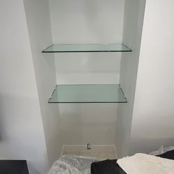 Glass Shelves For just $120 Each 