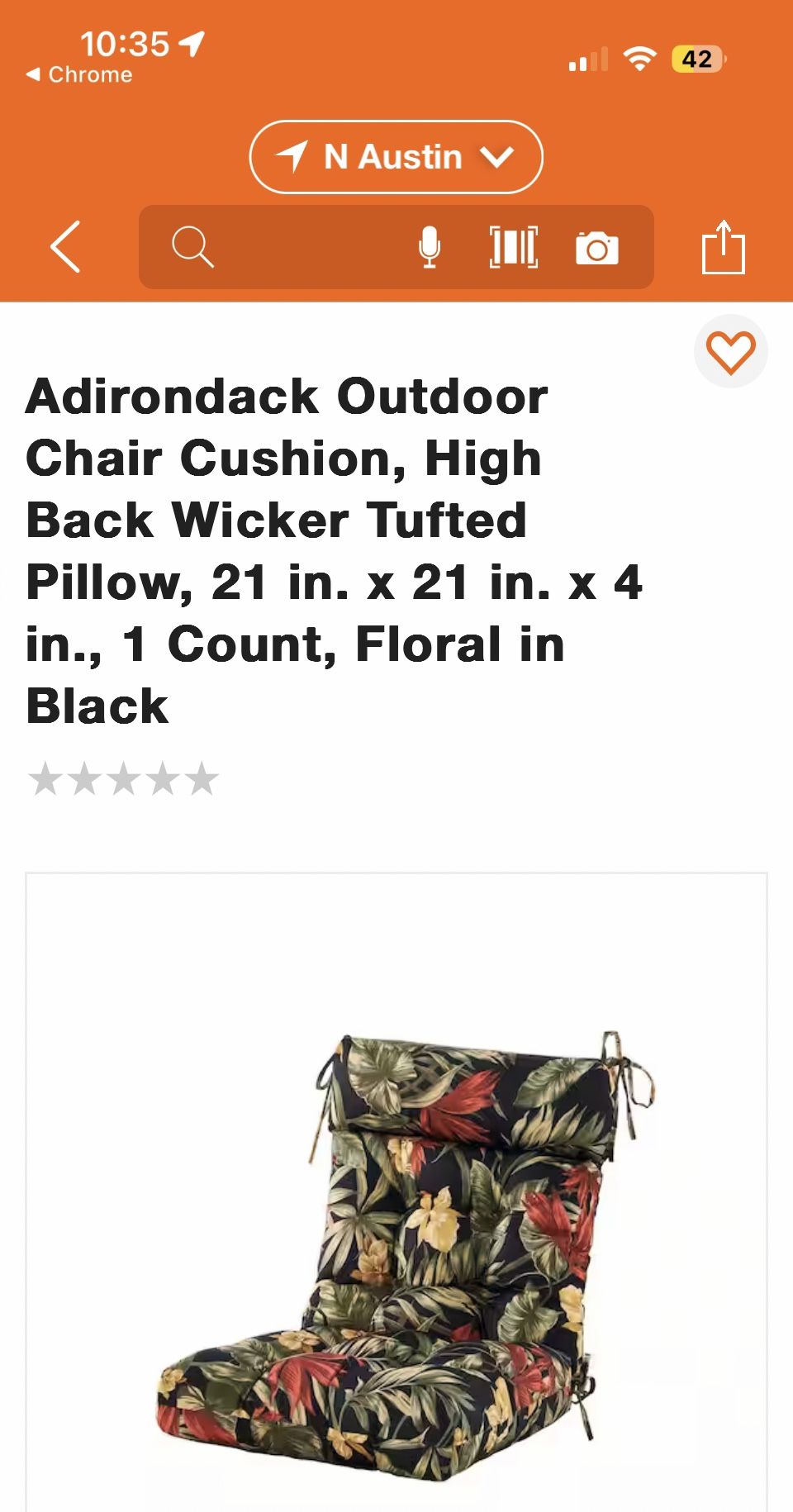 Outdoor Chair Cushions 