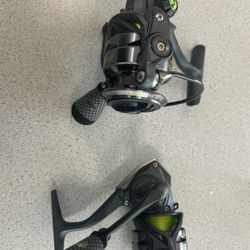 BUNDLE TWO LEWS 10 BEARING SPINNING REEL 