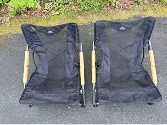 Cascade Mountain Tech Folding Camp Chairs – Set of 2