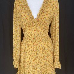 Yellow Flower Dress 