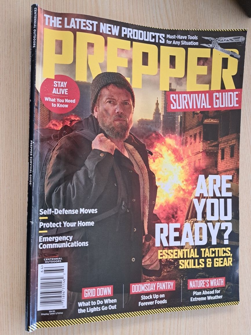 Prepper Survival Guide- Display Until 011722