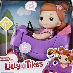 Lilly Tikes and Cozy Coupe Doll and Toy Car  Little Tikes 