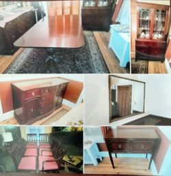 Mahogony Dining Set. Excellent Shape