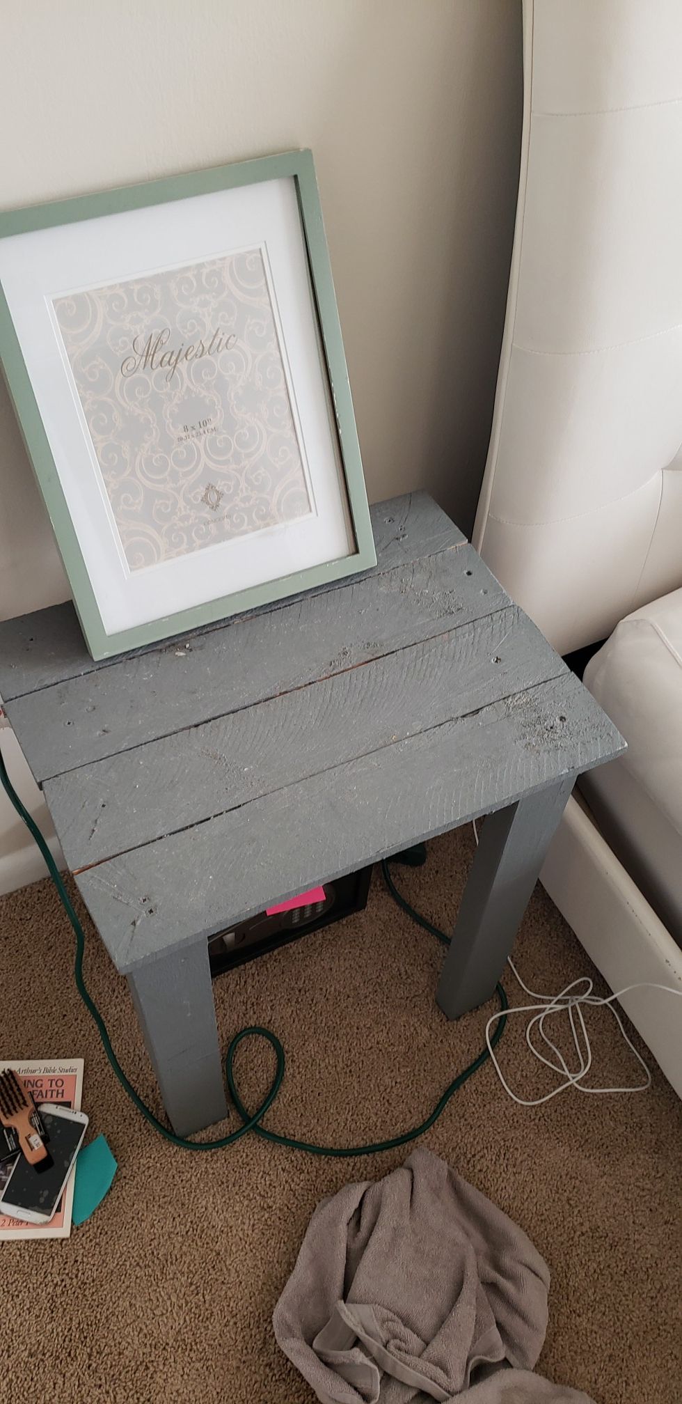 Home made end table