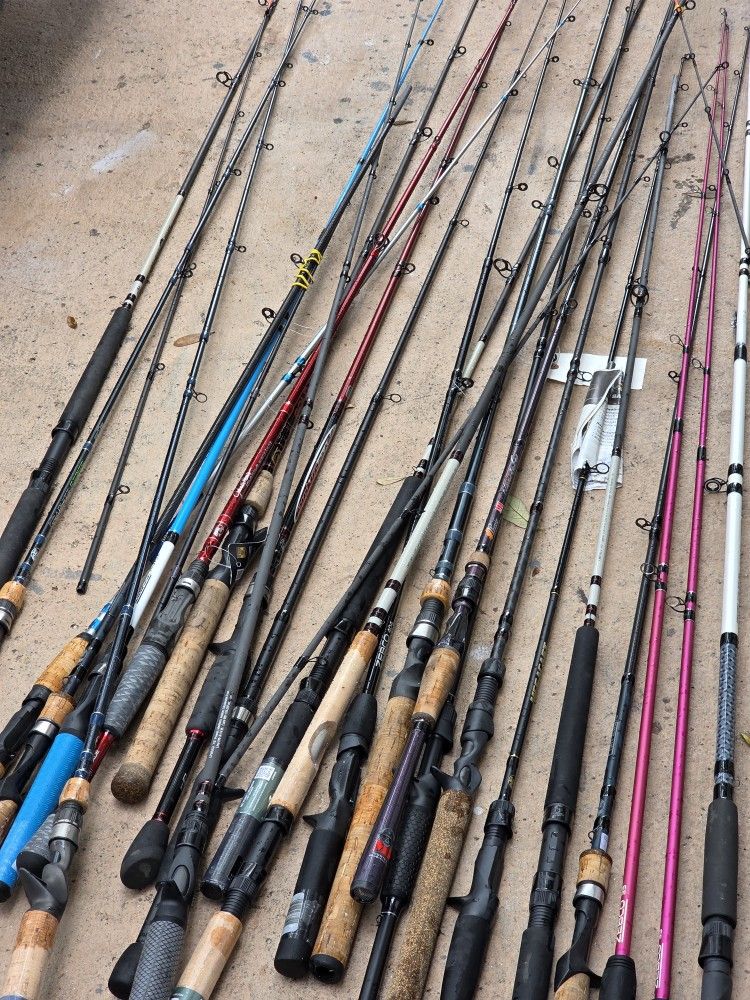 Baitcaster Fishing Rods...20.00 Each