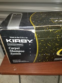 Kirby carpet shampoo System
