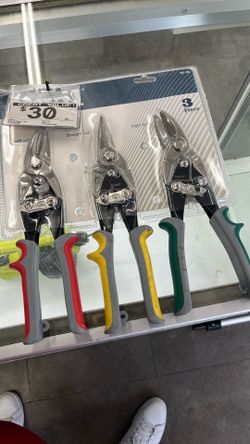 Anvil straight-cut aviation snip