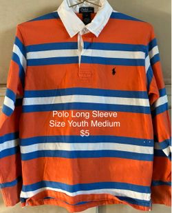 Polo Long Sleeve Youth Medium