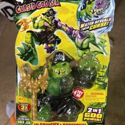 Heroes of Goo Jit Zu Cursed Goo Sea ROCK JAW Ultra Rare Squishy Chase 2024 VHTF