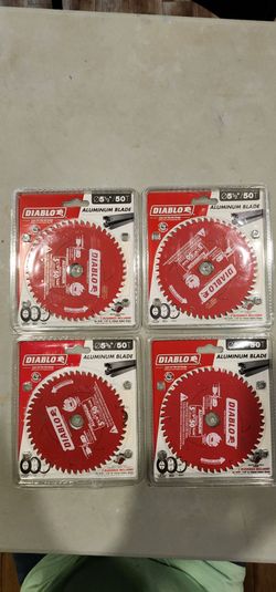 (4) 50T  ALUMINUM BLADES