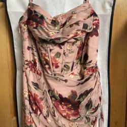 Aurra Mauve Multi Maxi Dress