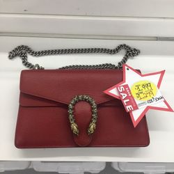 Gucci Dionysus Mini Bag Red Leather