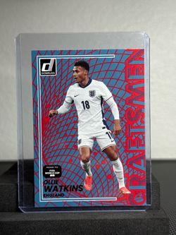Ollie Watkins Donruss Road to FIFA World Cup Card